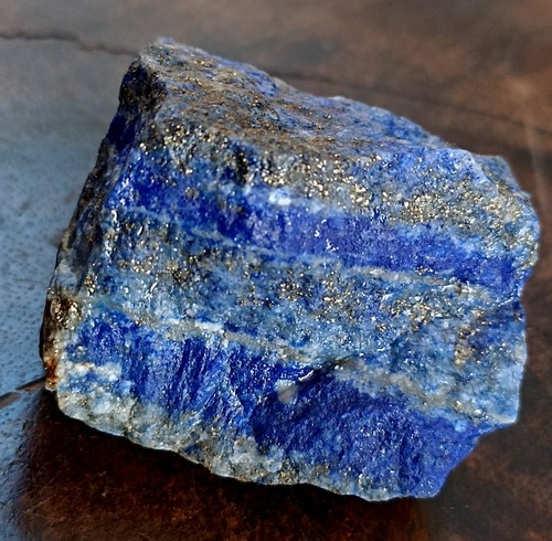 Lapis lazuli brute bleue - ., 100%