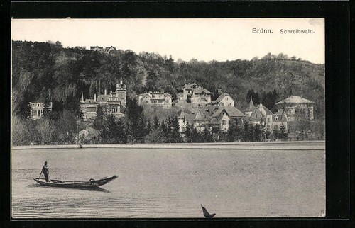 Carte postale brno - carte, /