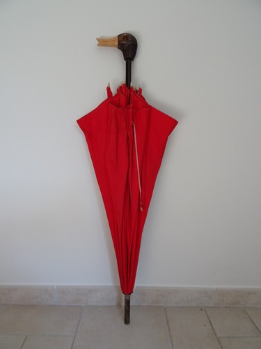 Ancien parapluie bambou - ancien,