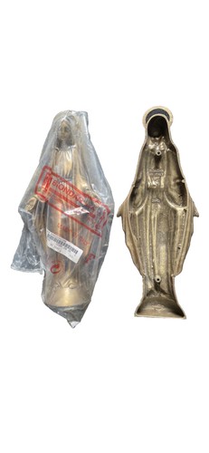 Vierge bronze - vierge,