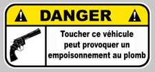 Danger pas toucher - pas,