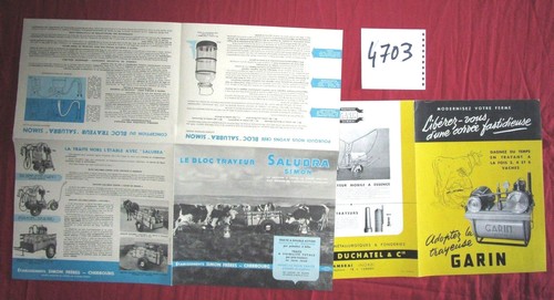 4703 dépliant machine - /,