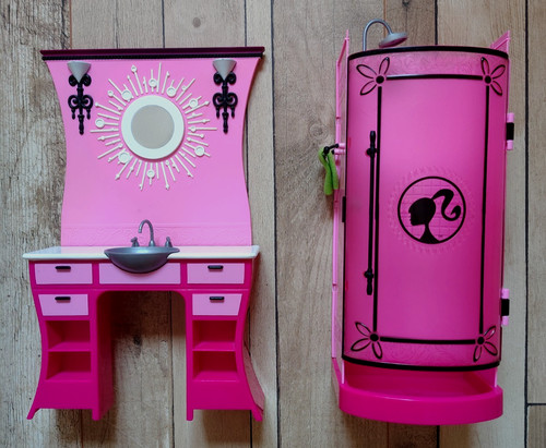 Barbie salle bain - barbie, de