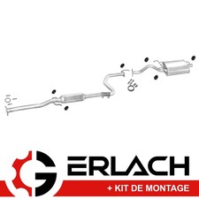 Echappement silencieux pour