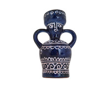 Rare bougeoir anthropomorphe vintage céramique Vallauris probable Robert Picault