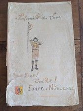 livre ancien - un manuscrit de