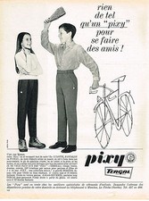 PUBLICITE ADVERTISING   1965   PIXY    fuseau pantalon