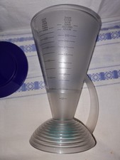  Tupperware Cone  verre doseur Entonnoir  Vintage 500 Ml