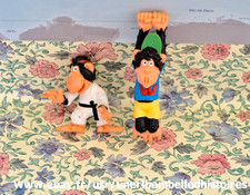 Lot de deux Porte Clé LC WAIKIKI  Vintage, judoka, athlète