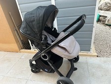 TecTake Poussette 3 en 1 Combinée Pliable - Noir (400975)