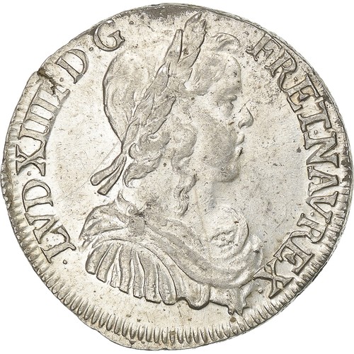France louis xiv 2 écu - louis, 1/2