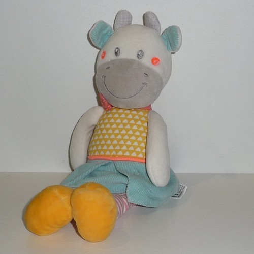 Doudou vache girafe cheval - vache,