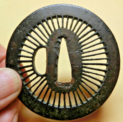 Tsuba sukashi antique - tsuba,