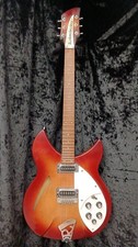 Guitare électrique (Rickenbacker) 330 FG Fireglo Made in USA 1996 corps semi ...
