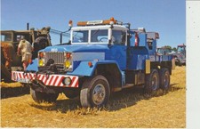 CPM SAINT-LOUP-DES-BOIS (58) REO KAYSER-JEEP AVEC GRUE AUSTIN-WESTERN DEPANNEUSE