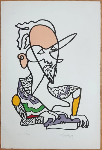 Lithographie originale - , de