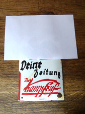 reproduction de plaque émaillée allemande WW2 petit format 18x12 cm