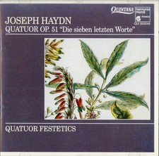 Joseph Haydn Festetics Quartet Quatuor Op. 51 ''Die Sieben Letzten Worte'' - CD