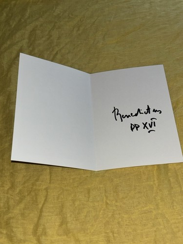 Carte dédicacée autograph - dédicacée,