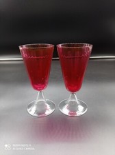 2 Verres,coupe en cristal