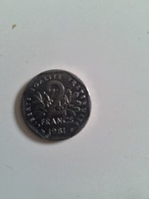 piece de 2 franc  1981