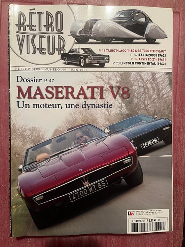 Retroviseur 301 maserati v8 - n°301,