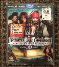 Pirates of the Caribbean: On Stranger Tides (Blu-ray/DVD, 5-Disc Set Limited Ed