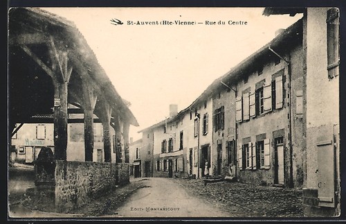 Cpa saint auvent - cpa, du
