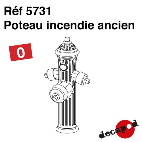 Poteau incendie ancien - , [o]