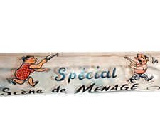 Rouleau Pâtisserie Bouteille Vintage Verre Sérigraphié Utilitaire ou Décoratif