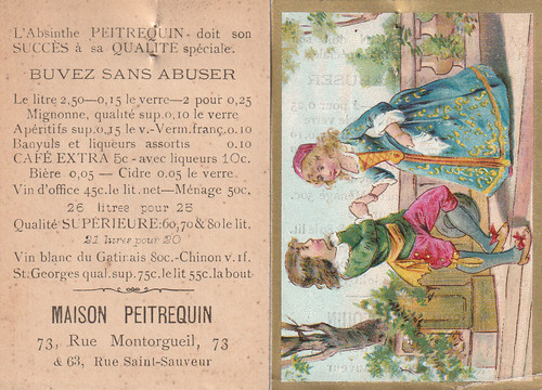 Rare absinthe peitrequin - rare,