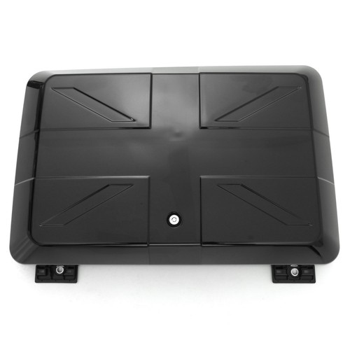 Noir porte bagages latéral - porte-bagages,