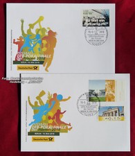 Finale de Coupe DFB 2018, les deux enveloppes spéciales du Dt. Poste pour les finales