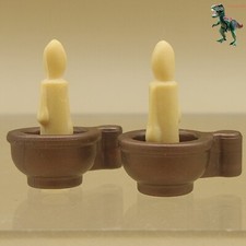 X2 Playmobil lampe à