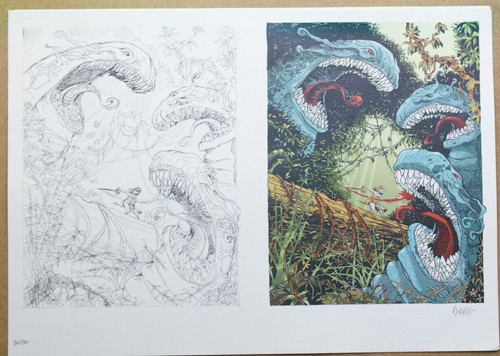 Bande dessinee serigraphie - dessinee,