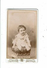 photographie cdv bébé H. ROUILLER Photographe à Vendôme