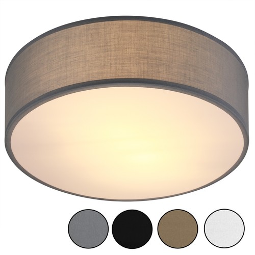 Plafonnier tissu flamme - tissu,