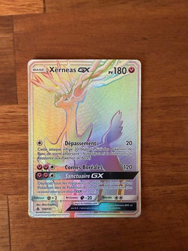 Carte pokémon xerneas - carte,