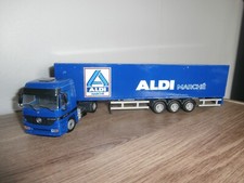 CAMION JOAL 1/50 SEMI MERCEDES ACTROS 1840 REMORQUE ALDI MARCHE