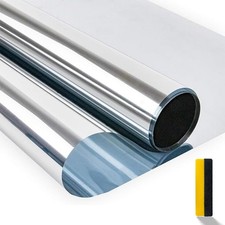 Film fenetre Anti Regard Film Miroir Fenêtre sans Tain Anti Chaleur Anti UV P...