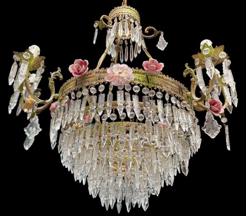 élégant lustre ancien - lustre,