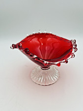 Coupe en verre soufflé rouge – 680 003