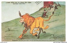 AWIP18-0916-POLITIQUE - L'ane vêtu de la peau du lion - Mussolini - J'ai derr