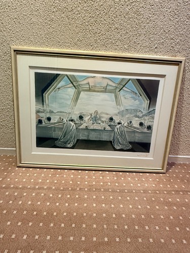 Tableau lithographie salvator - tableau,