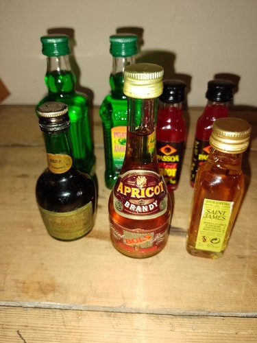 Lot mignonnettes brandy - 7,