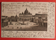 Carte Postale Rome S. Pierre