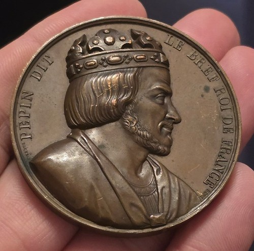 Médaille pépin dit bref - médaille, le