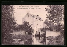 CPA Meung-sur-Loire, La Nivelle, Les Bords des Mauves, Le Moulin 