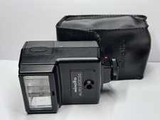 Flash MINOLTA AUTO 200X MD/MC pour reflex argentique MAP Manuelle + HOUSSE