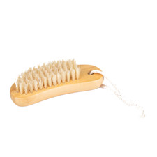 Brosse a ongles en bois ergonomique neuf